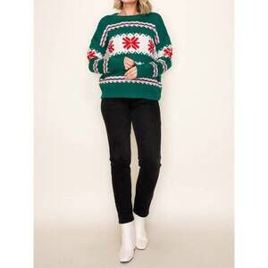 NEW STACCATO talcott sweater in green